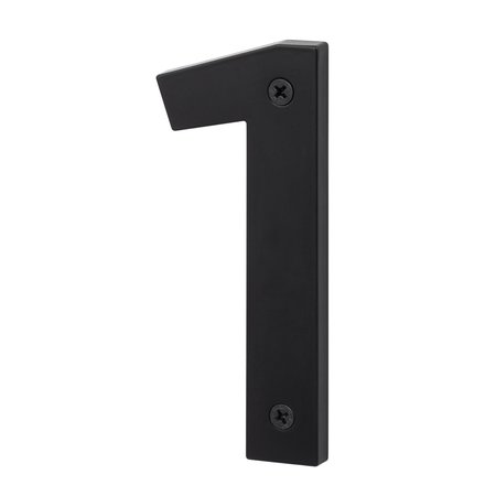 SURE-LOC HARDWARE Sure-Loc Hardware Zinc House Number 5, No. 1, Flat Black HN5-1 FBL